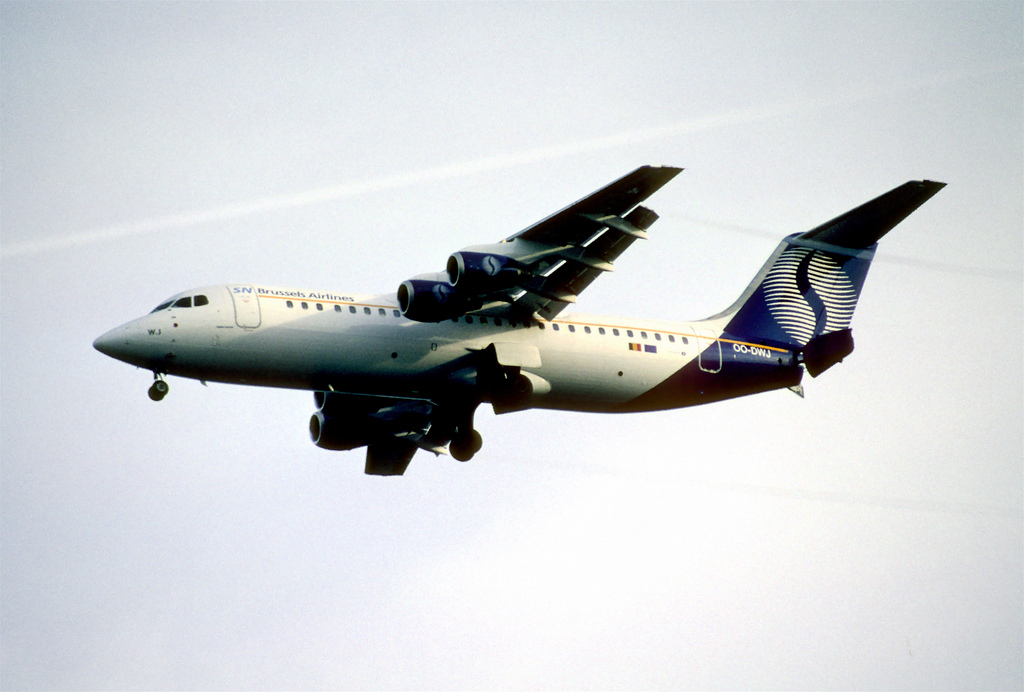 Photo of Brussels Airlines OO-DWJ, AVRO RJ-100 Avroliner