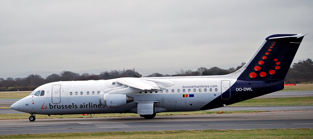 Photo of Brussels Airlines OO-DWL, AVRO RJ-100 Avroliner