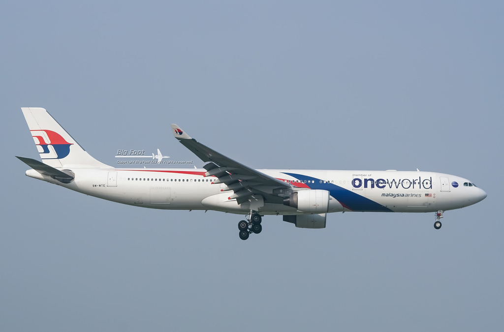 Photo of Malaysia Airlines 9M-MTE, Airbus A330-300