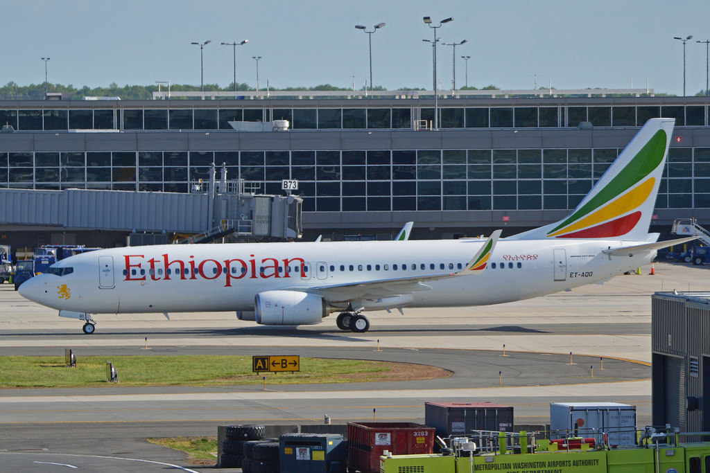 Photo of Ethiopian Airlines ET-AQO, Boeing 737-800