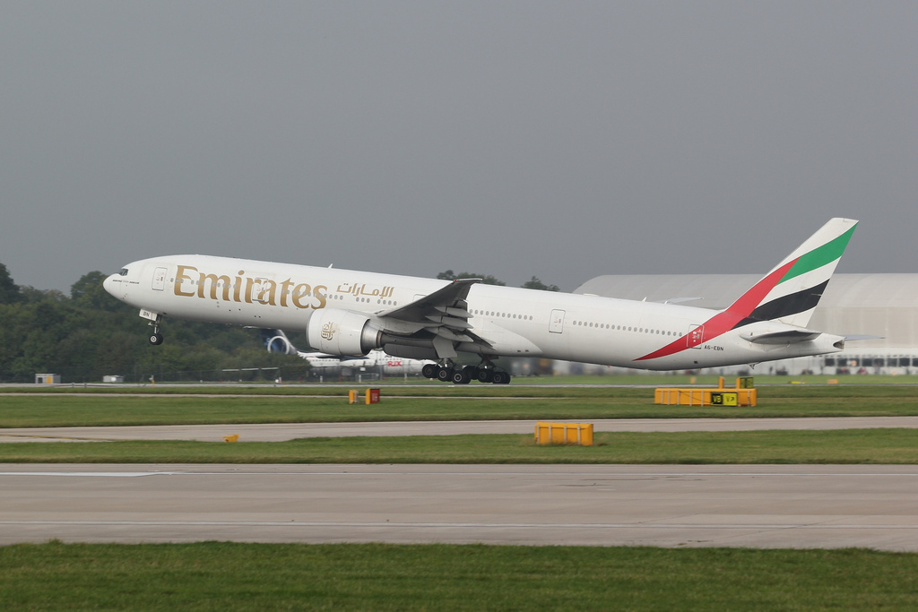 Photo of Emirates Airlines A6-EBN, Boeing 777-300