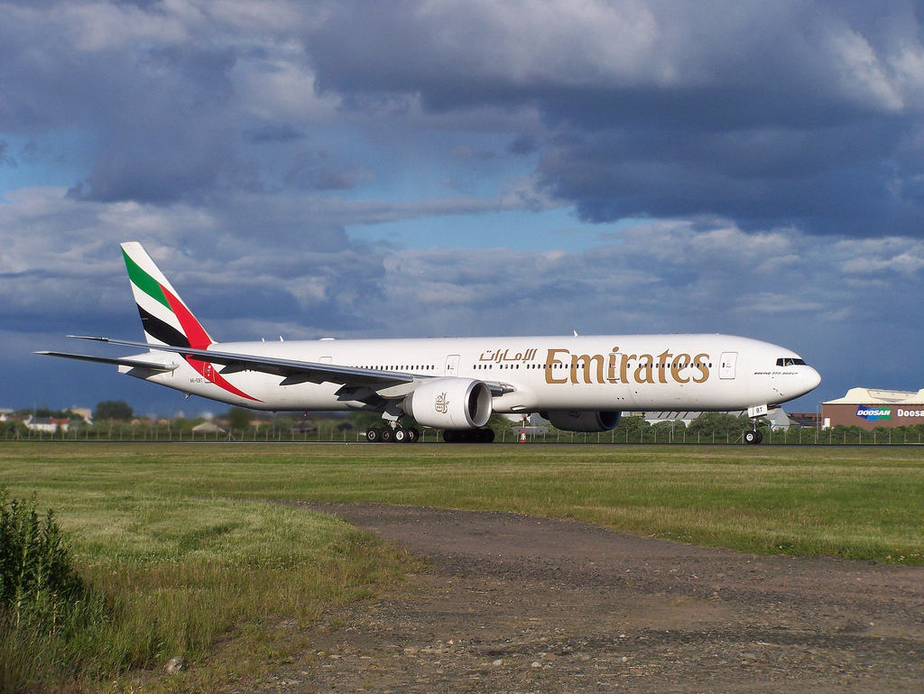 Photo of Emirates Airlines A6-EBP, Boeing 777-300