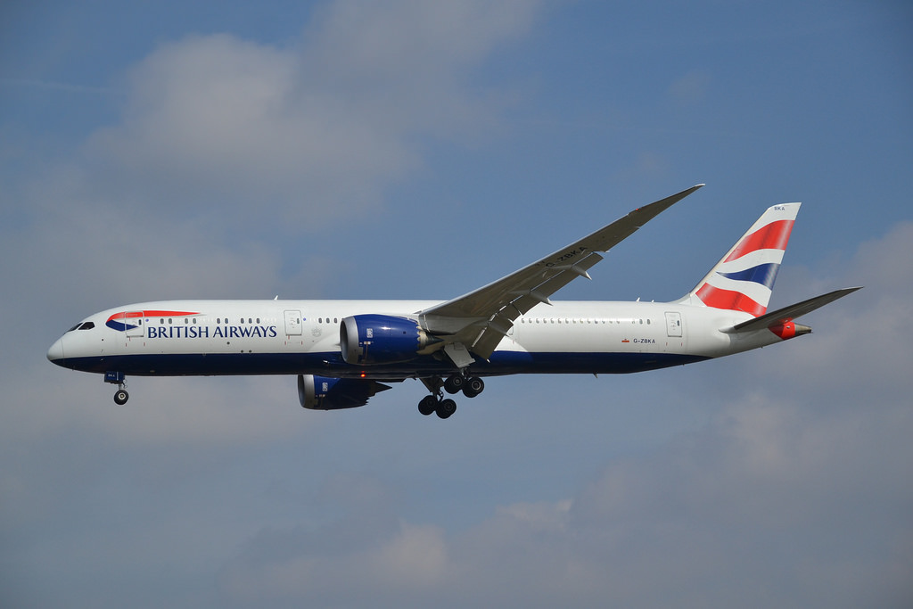 Photo of British Airways G-ZBKA, Boeing 787-9 Dreamliner