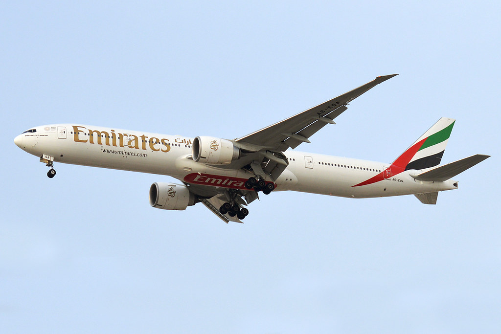Photo of Emirates Airlines A6-EQA, Boeing 777-300