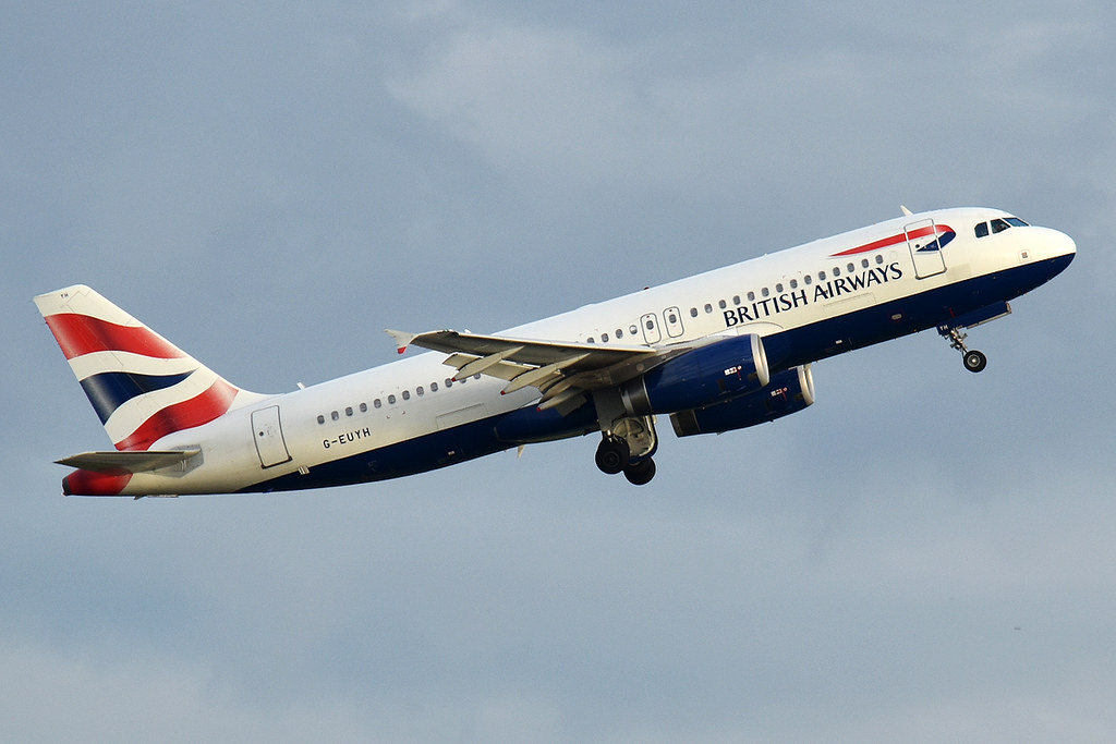 Photo of British Airways G-EUYH, Airbus A320