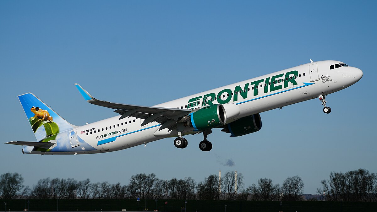 Photo of Frontier Airlines N611FR, Airbus A321-Neo