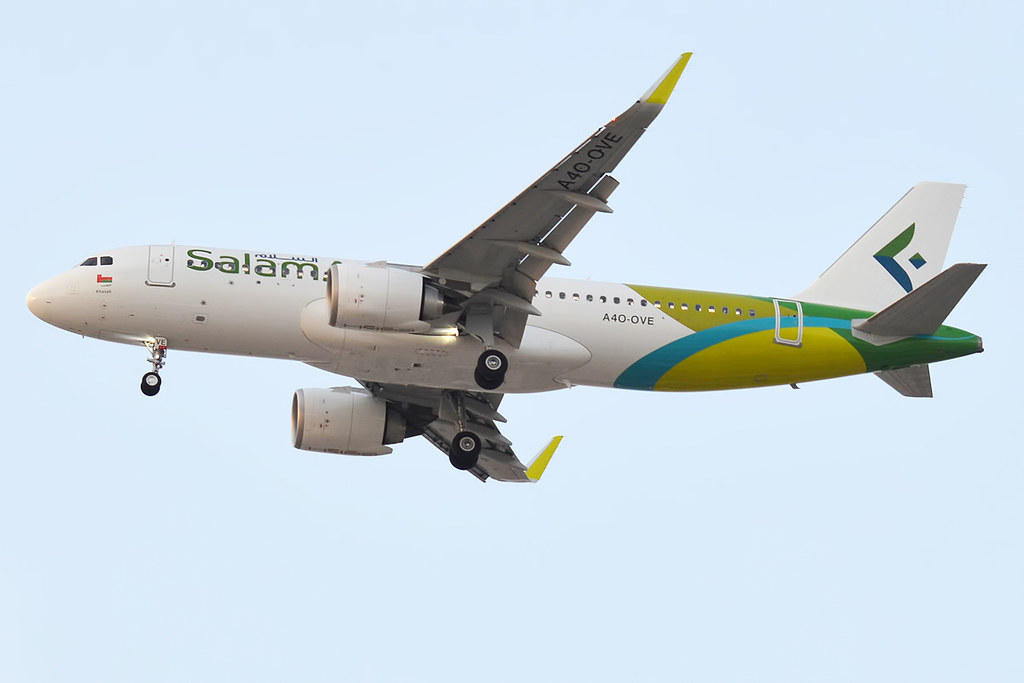 Photo of SalamAir A4O-OVE, Airbus A320-200N