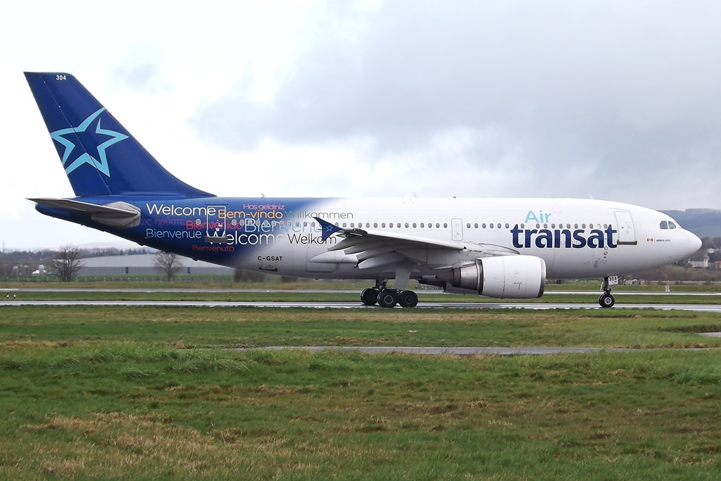 Photo of Air Transat C-GSAT, Airbus A310-300