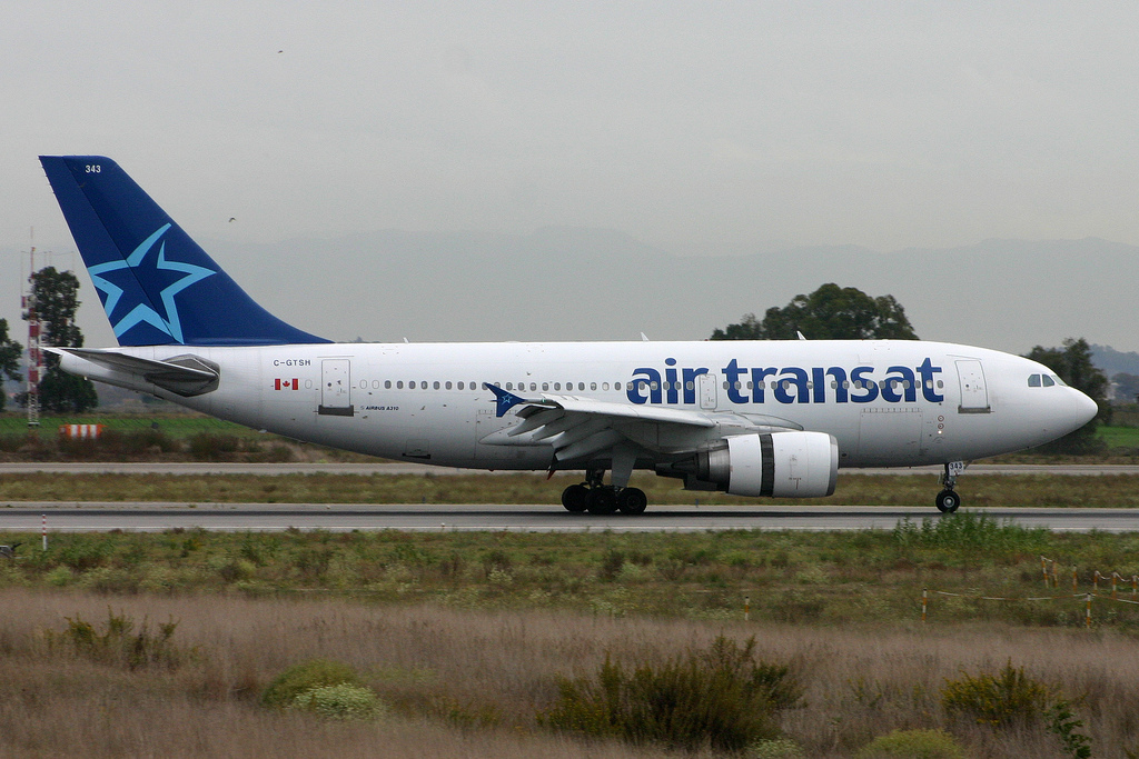 Photo of Air Transat C-GTSH, Airbus A310-300