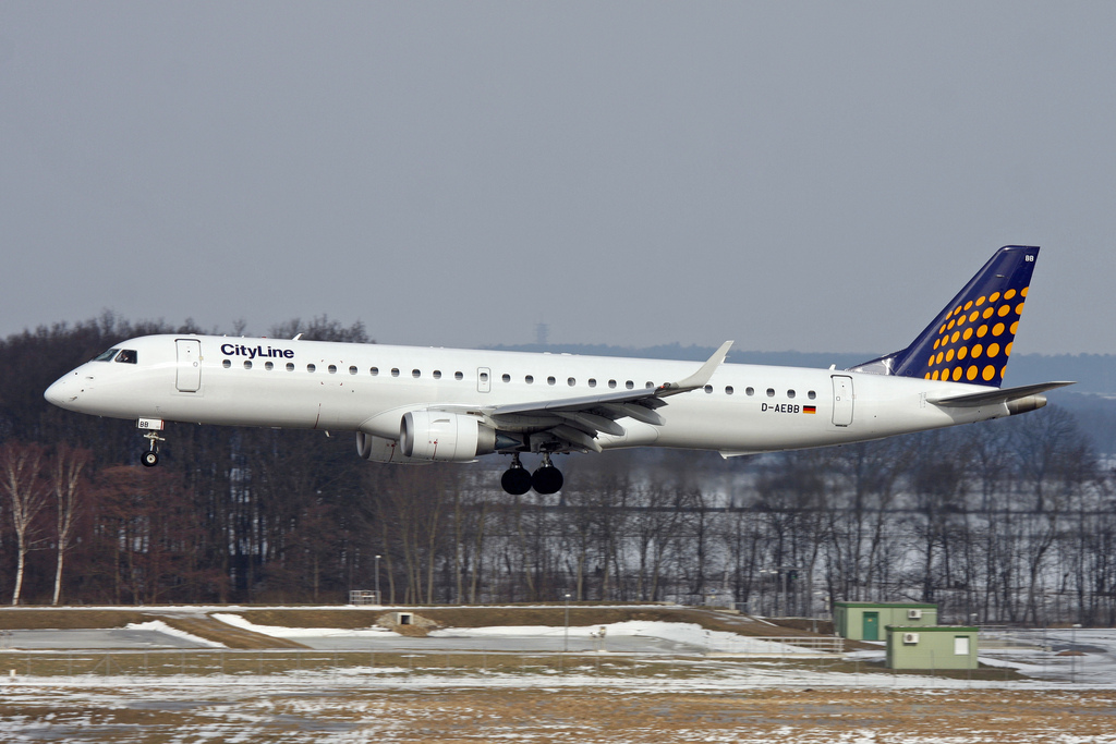 Photo of Lufthansa Cityline D-AEBB, Embraer ERJ-190