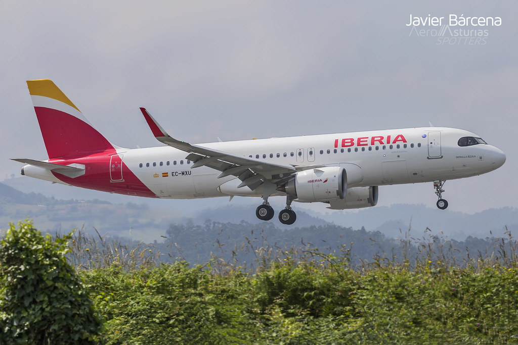 Photo of Iberia EC-MXU, Airbus A320-200N