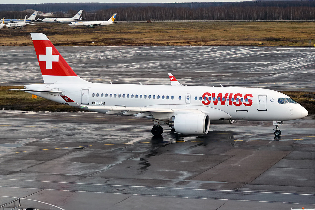 Photo of Swiss HB-JBB, Airbus A220-100