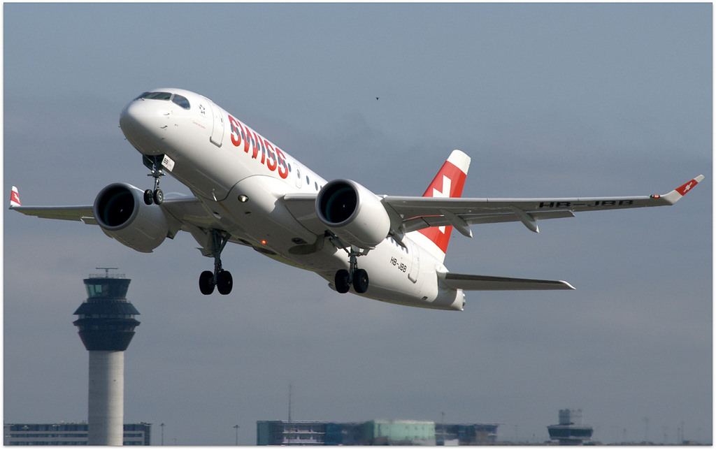 Photo of Swiss HB-JBB, Airbus A220-100