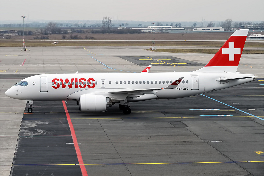 Photo of Swiss HB-JBC, Airbus A220-100