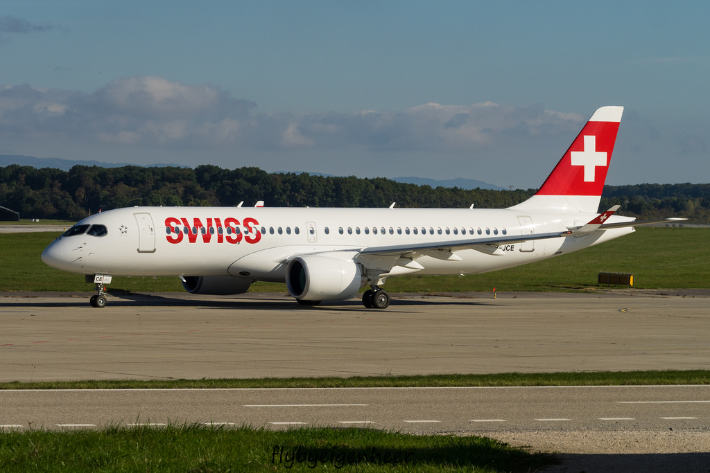 Photo of Swiss International Airlines HB-JCE, Airbus A220-300