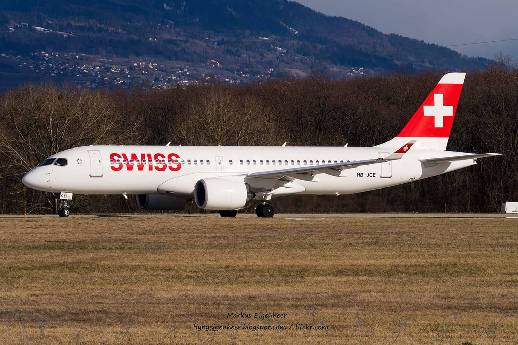 Photo of Swiss HB-JCE, Airbus A220-300