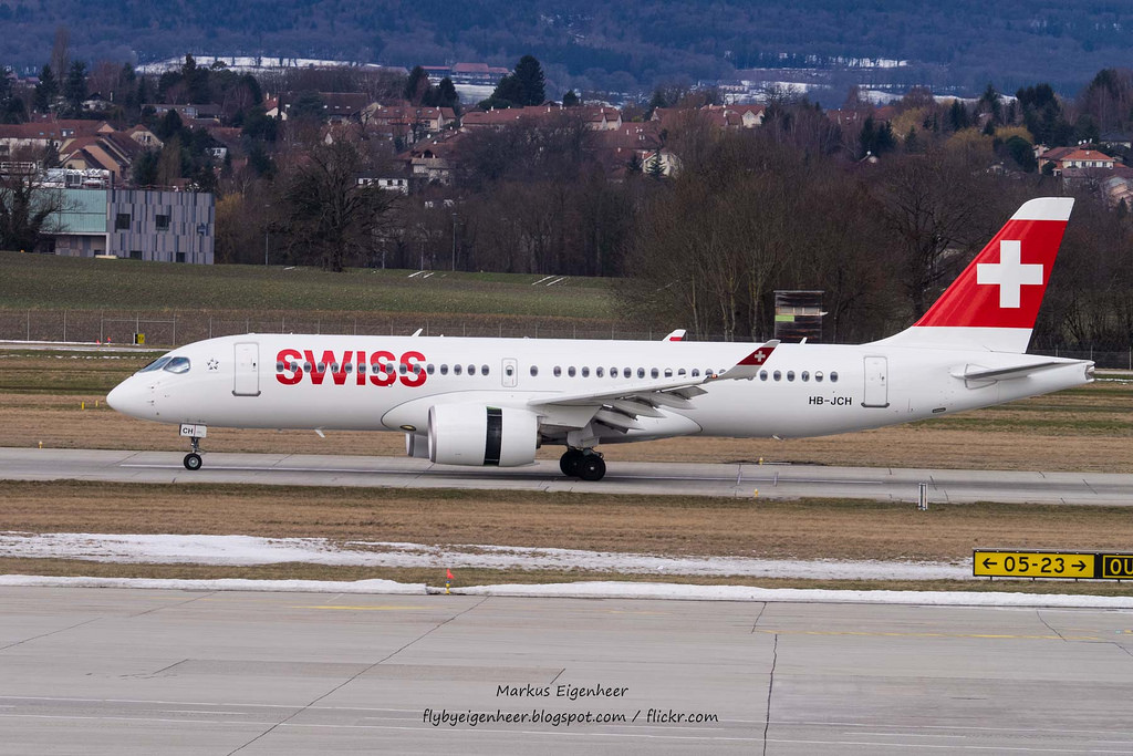 Photo of Swiss HB-JCH, Airbus A220-300