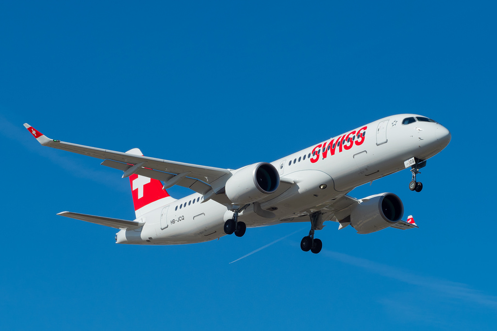 Photo of Swiss HB-JCQ, Airbus A220-300