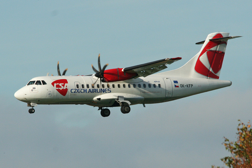 Photo of CSA Czech Airlines OK-KFP, ATR ATR-42