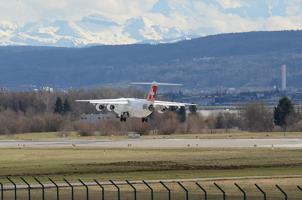 Photo of Swiss HB-IXO, AVRO RJ-100 Avroliner
