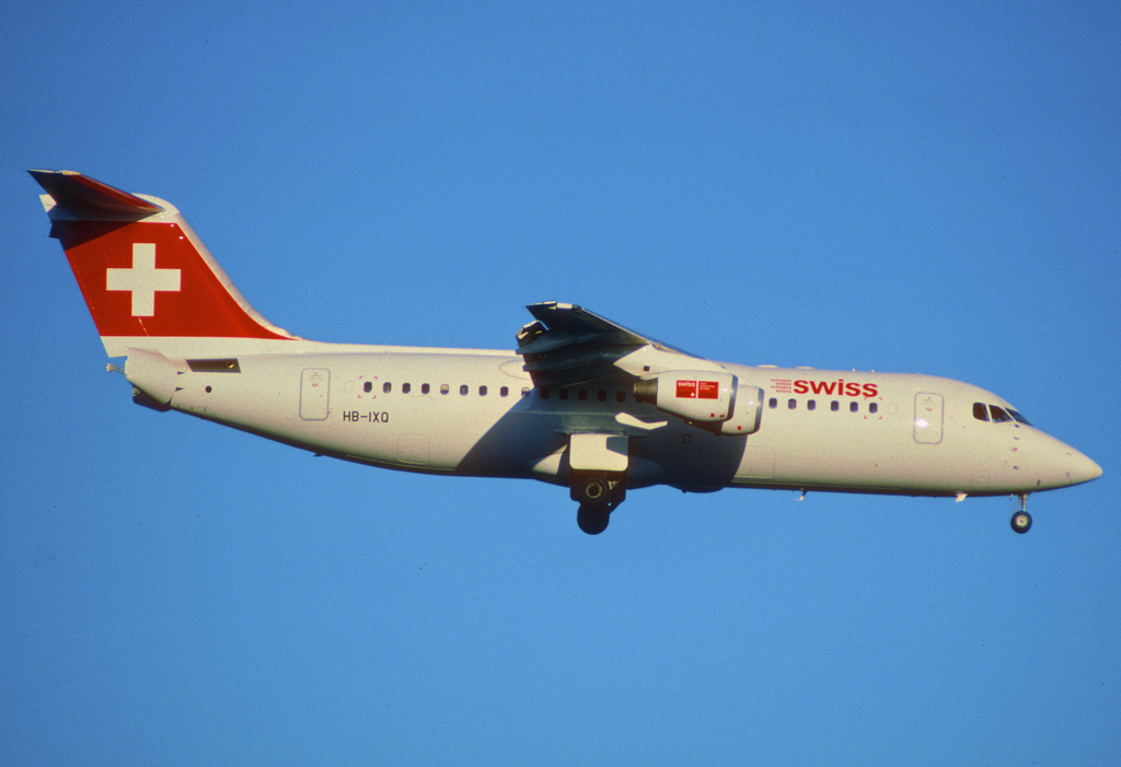 Photo of Swiss HB-IXQ, AVRO RJ-100 Avroliner