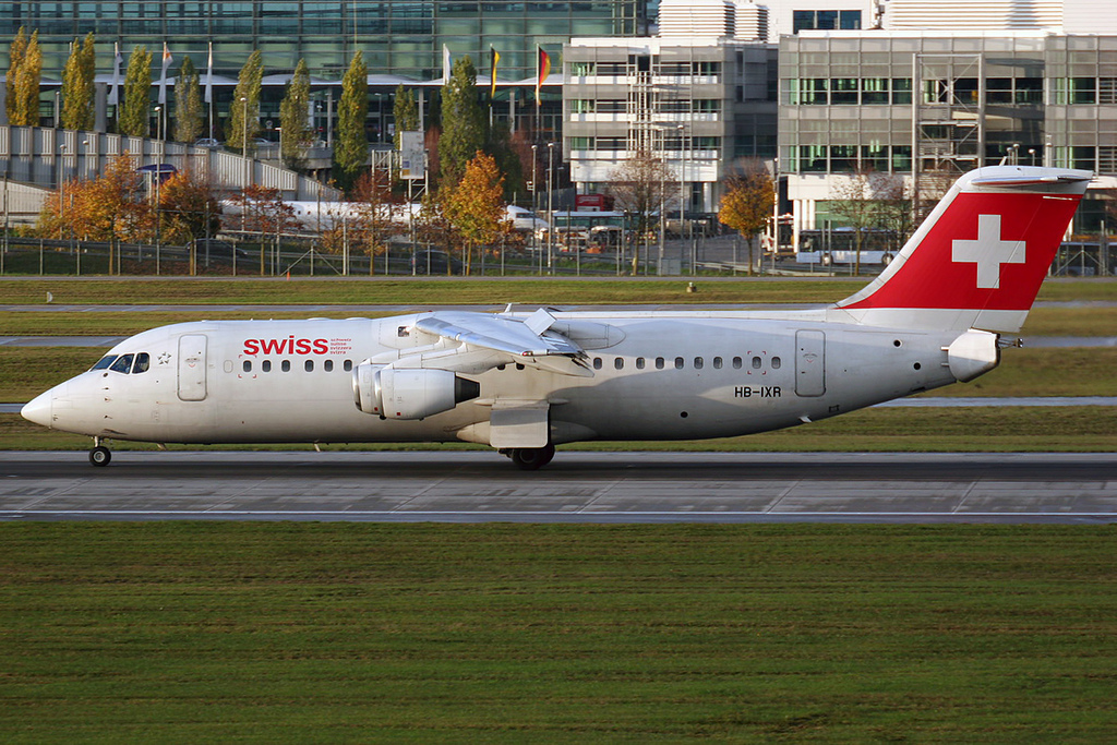 Photo of Swiss HB-IXR, AVRO RJ-100 Avroliner