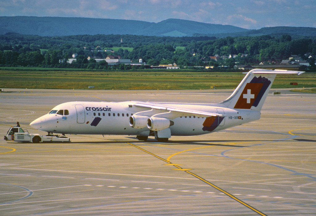 Photo of Swiss HB-IXR, AVRO RJ-100 Avroliner