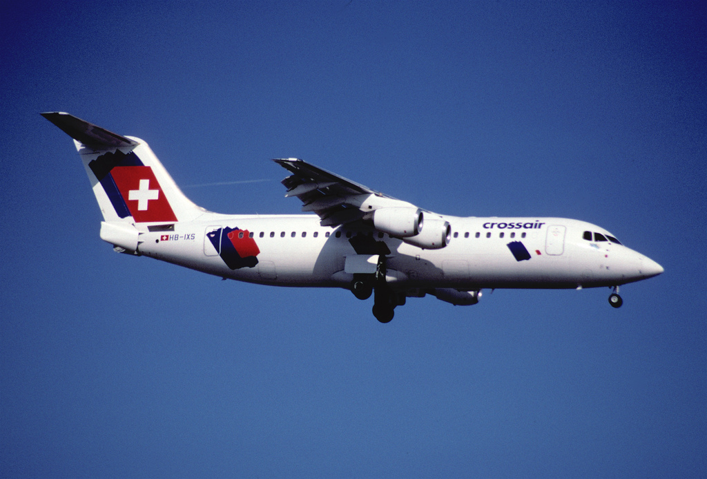 Photo of Swiss HB-IXS, AVRO RJ-100 Avroliner