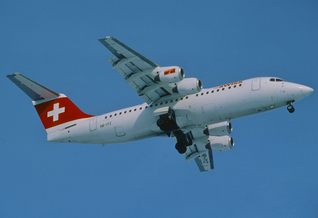 Photo of Swiss HB-IYZ, AVRO RJ-100 Avroliner