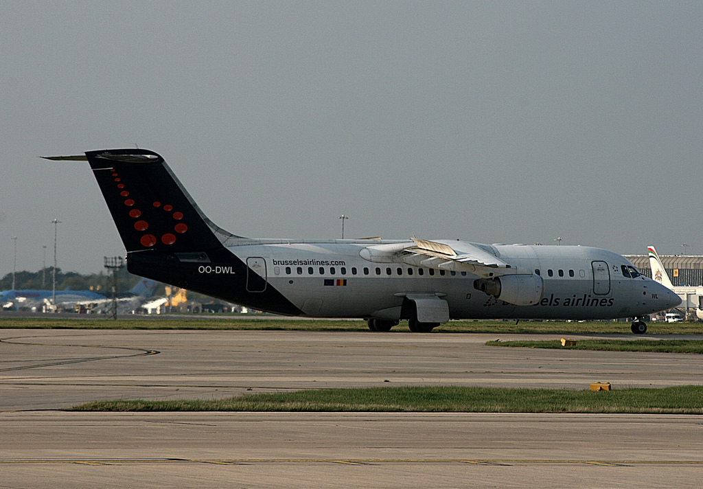 Photo of Brussels Airlines OO-DWL, AVRO RJ-100 Avroliner