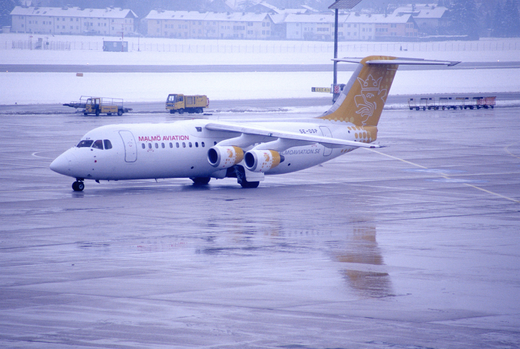 Photo of Braathens Reginal Airlines SE-DSP, AVRO RJ-100 Avroliner