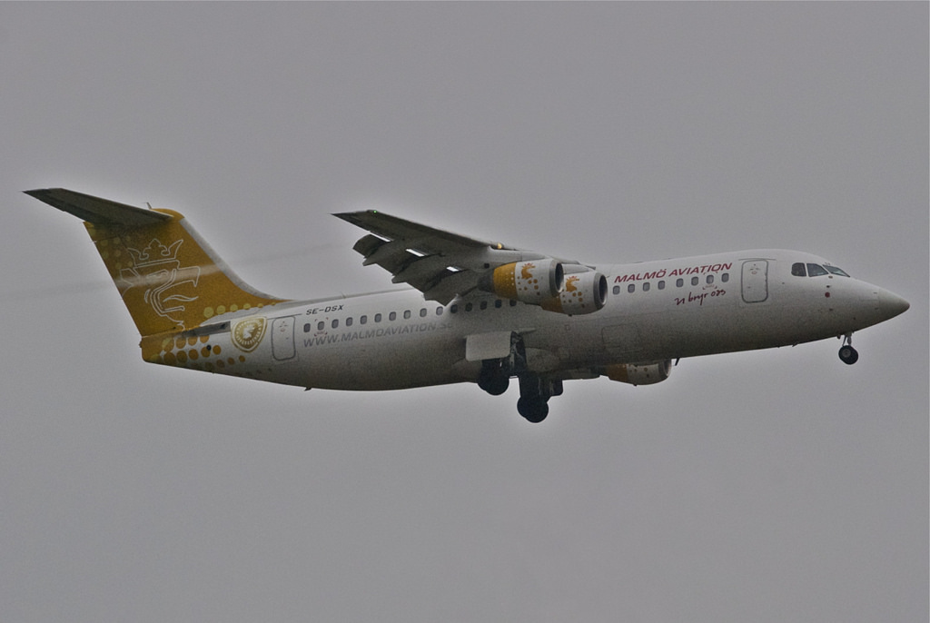 Photo of Braathens Reginal Airlines SE-DSX, AVRO RJ-100 Avroliner