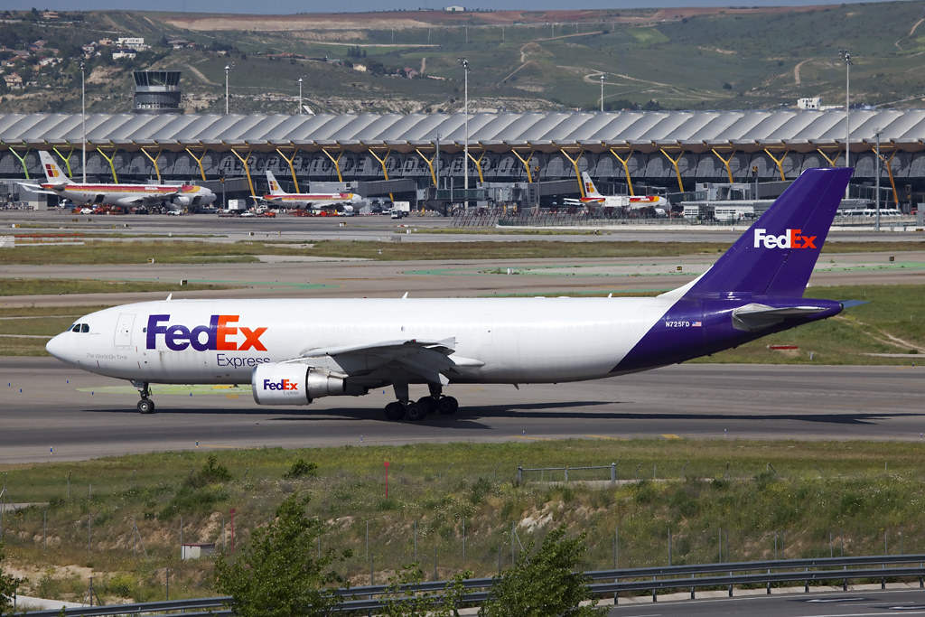 Photo of Fedex N725FD, Airbus A300
