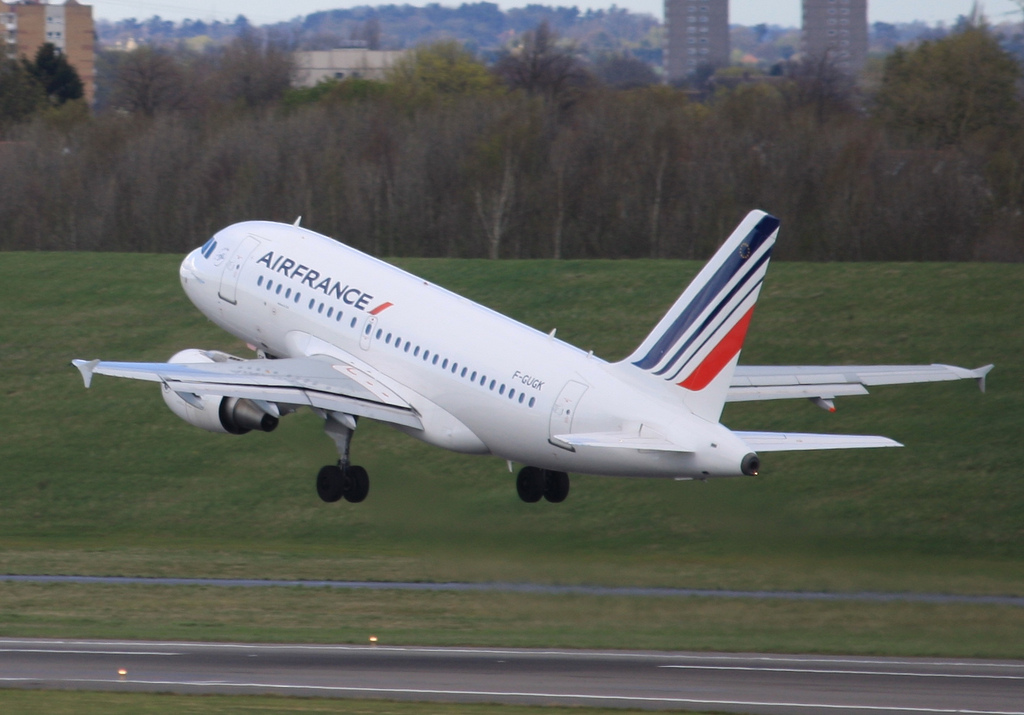 Photo of Air France F-GUGK, Airbus A318