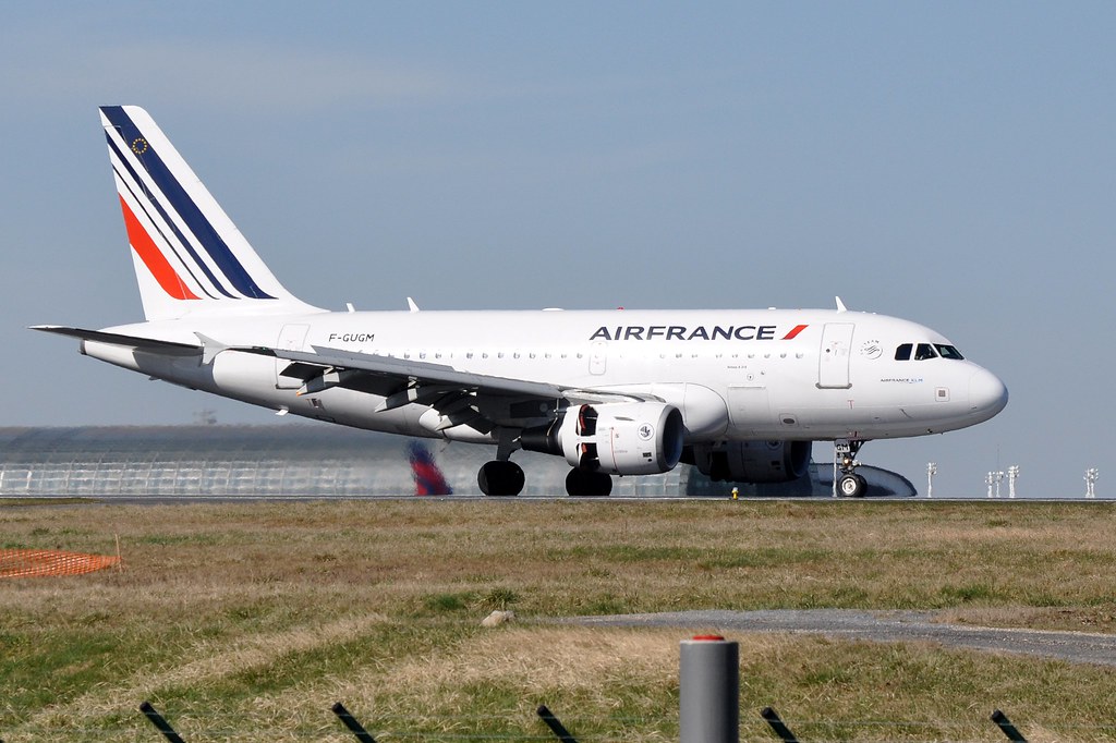 Photo of Air France F-GUGM, Airbus A318