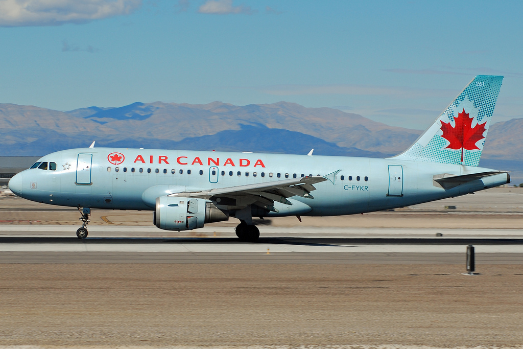 Photo of Air Canada C-FYKR, Airbus A319