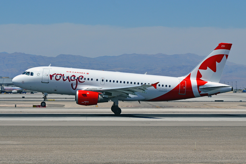 Photo of Air Canada Rouge C-FYNS, Airbus A319