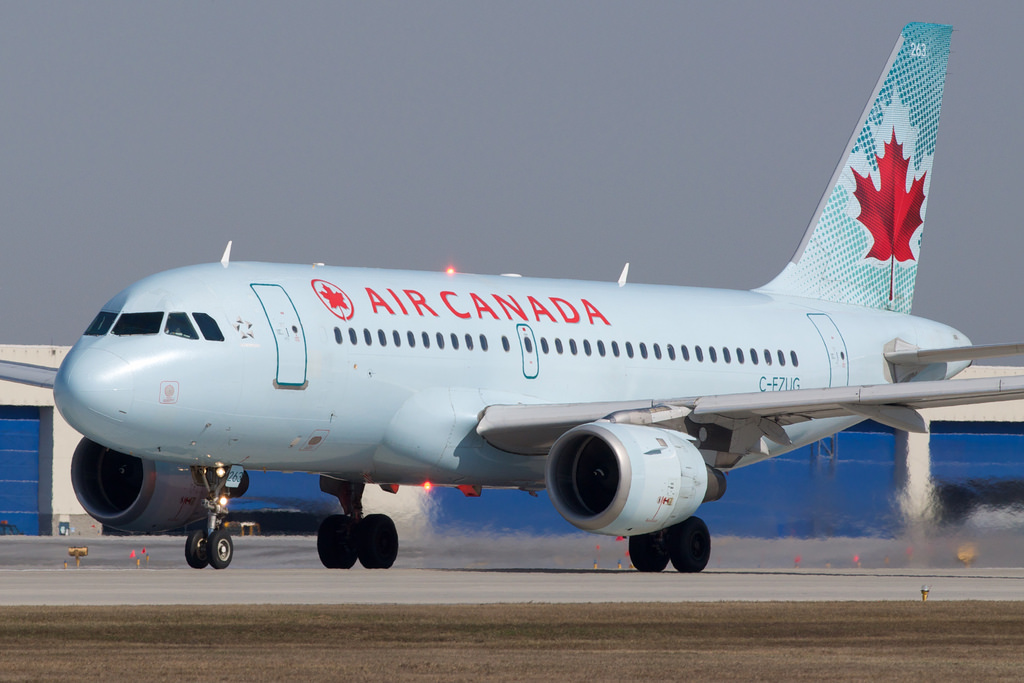 Photo of Air Canada C-FZUG, Airbus A319