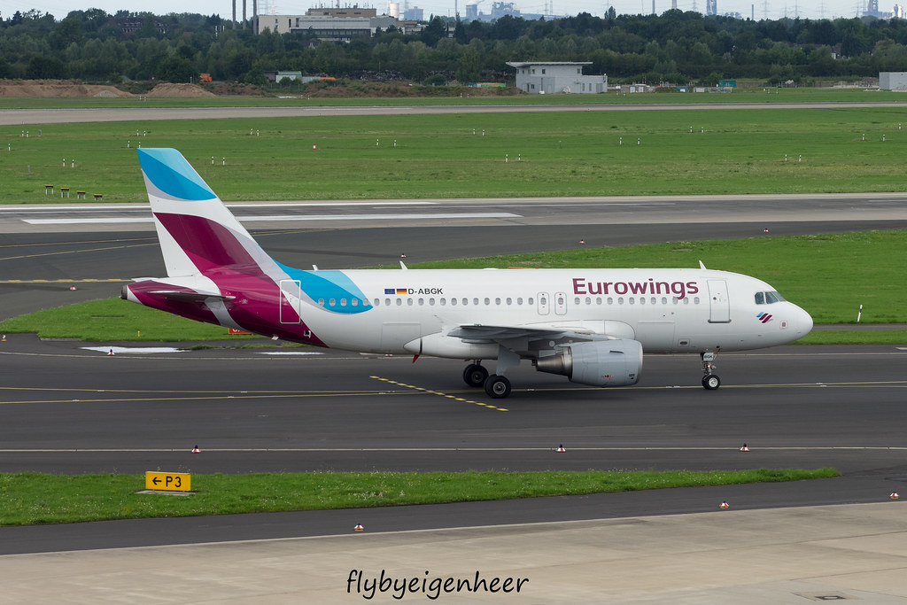 Photo of Eurowings D-ABGK, Airbus A319
