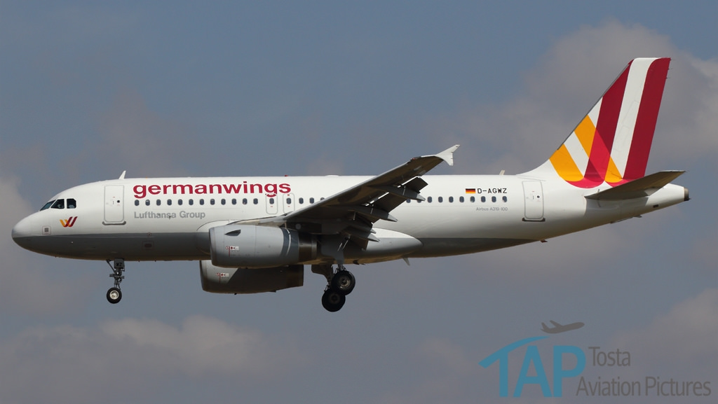 Photo of Germanwings D-AGWZ, Airbus A319