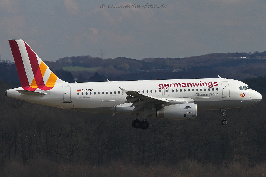 Photo of Germanwings D-AGWZ, Airbus A319