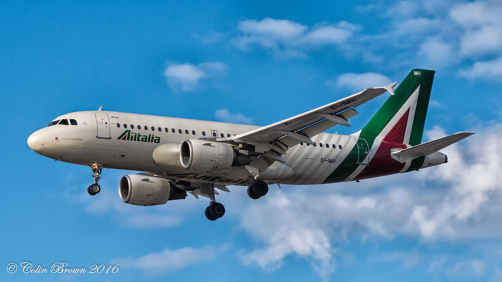 Photo of Alitalia EI-IMH, Airbus A319