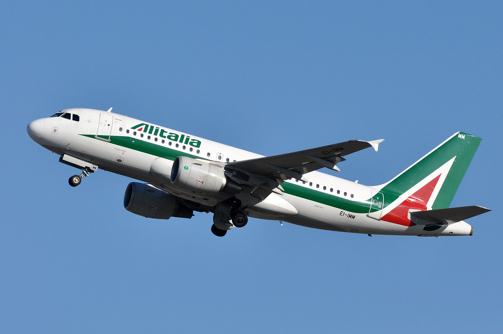 Photo of Alitalia EI-IMM, Airbus A319