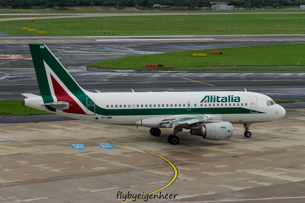 Photo of Alitalia EI-IMM, Airbus A319