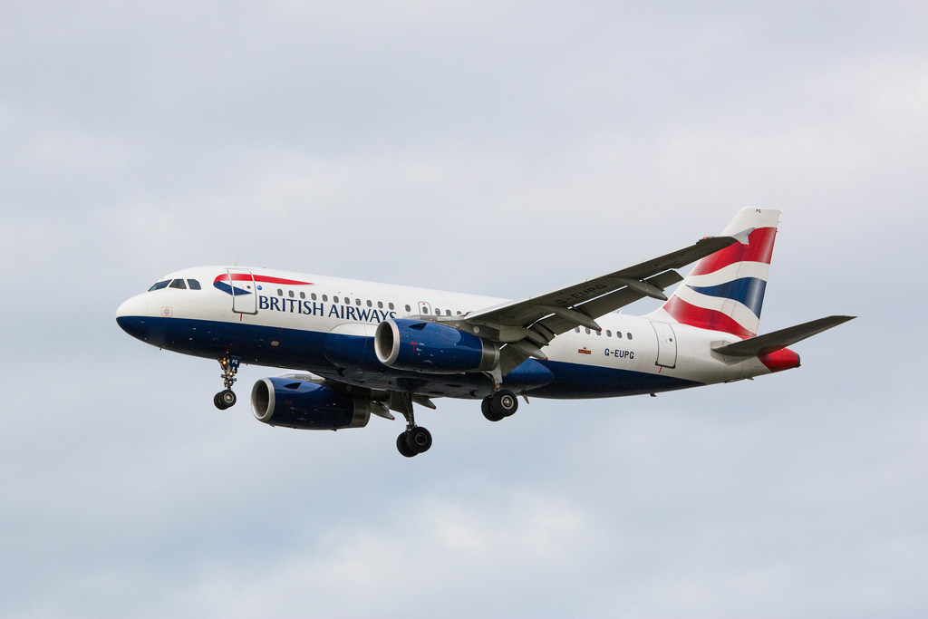 Photo of British Airways G-EUPG, Airbus A319