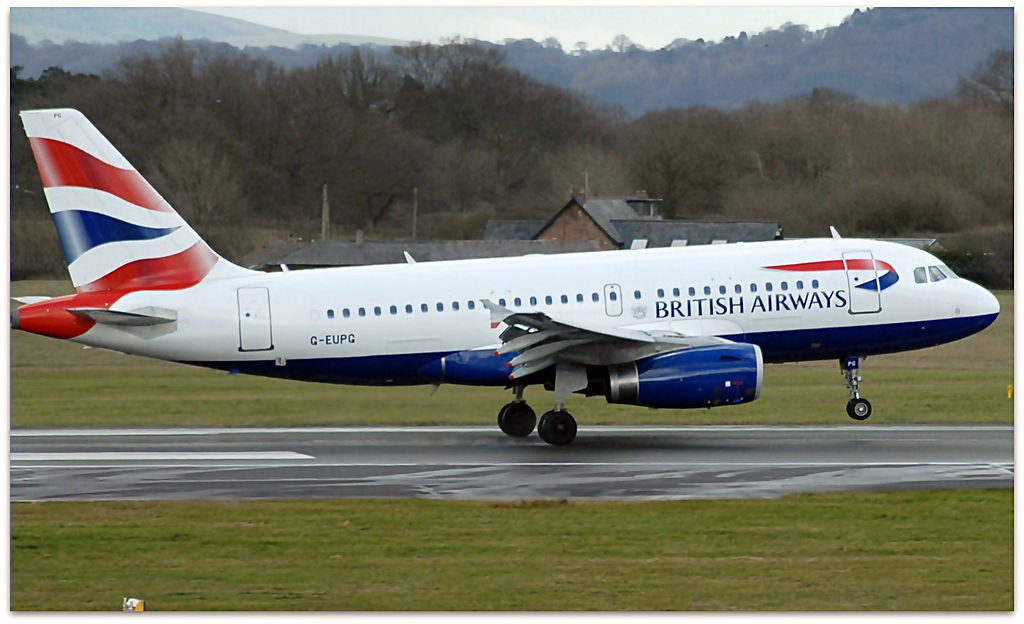 Photo of British Airways G-EUPG, Airbus A319