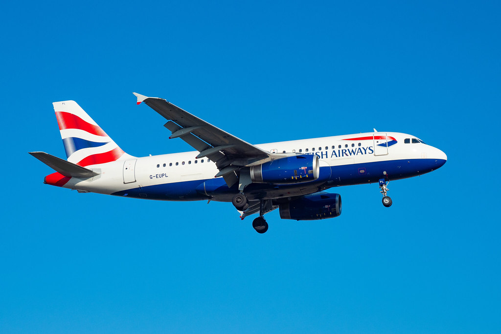 Photo of British Airways G-EUPL, Airbus A319
