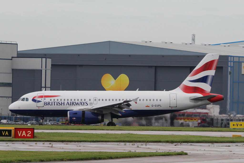 Photo of British Airways G-EUPL, Airbus A319