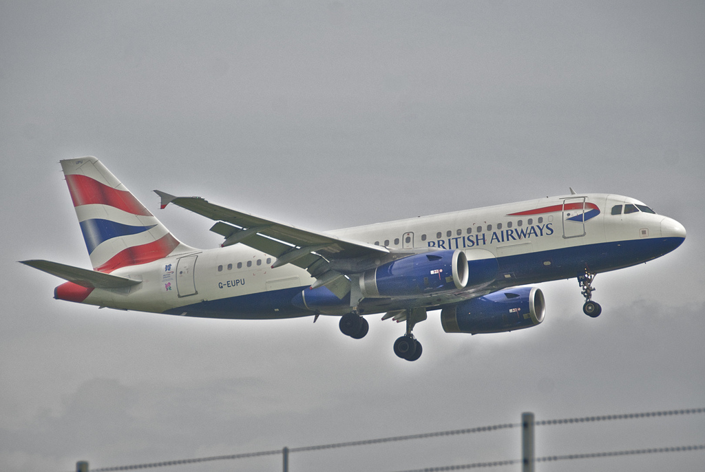 Photo of British Airways G-EUPU, Airbus A319