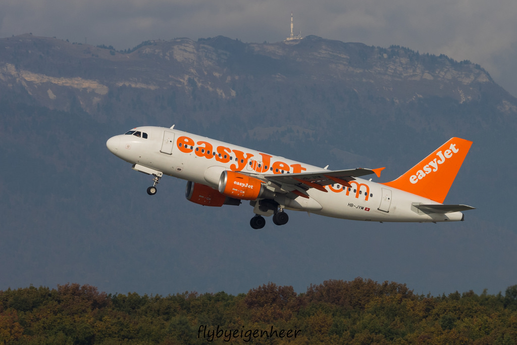 Photo of Easyjet HB-JYM, Airbus A319